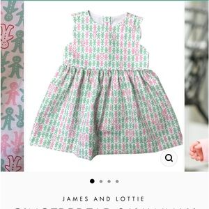 GINGERBREAD SAVANNAH, SCALLOPED JUMPER